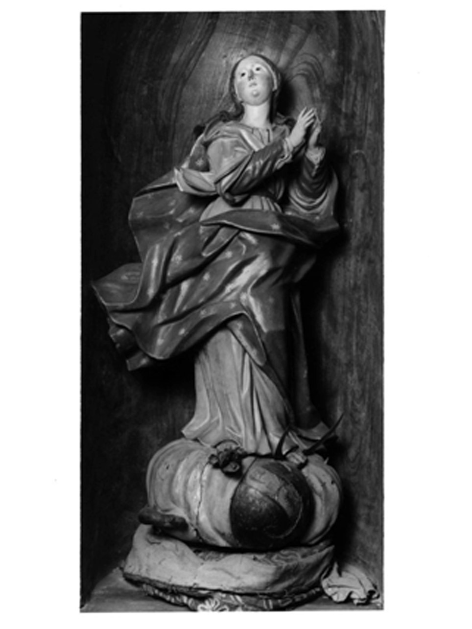 IMMACOLATA CONCEZIONE (STATUETTA) - AMBITO NAPOLETANO (FINE sec. XVIII)