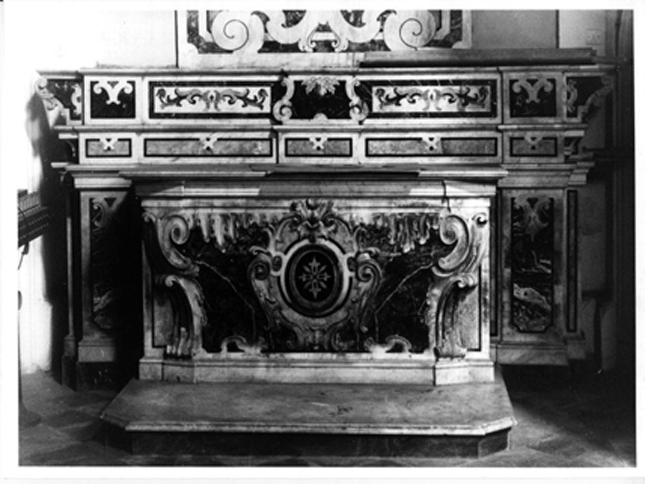 altare, serie - bottega napoletana (seconda metà sec. XVIII)