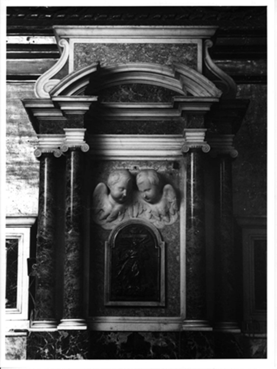 Cristo Buon Pastore (sportello di tabernacolo) - bottega napoletana (fine sec. XIX)