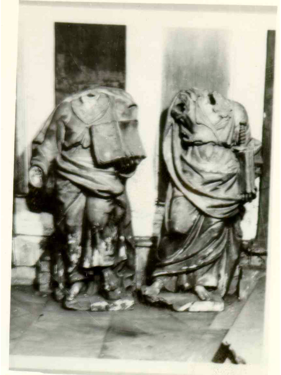 San Paolo Apostolo (scultura, frammento) - bottega napoletana (metà sec. XVII)