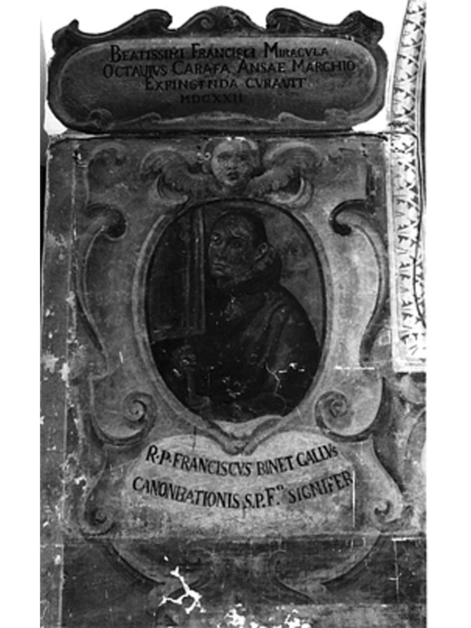 ritratto di francescano (dipinto, elemento d'insieme) - ambito napoletano (sec. XVII)