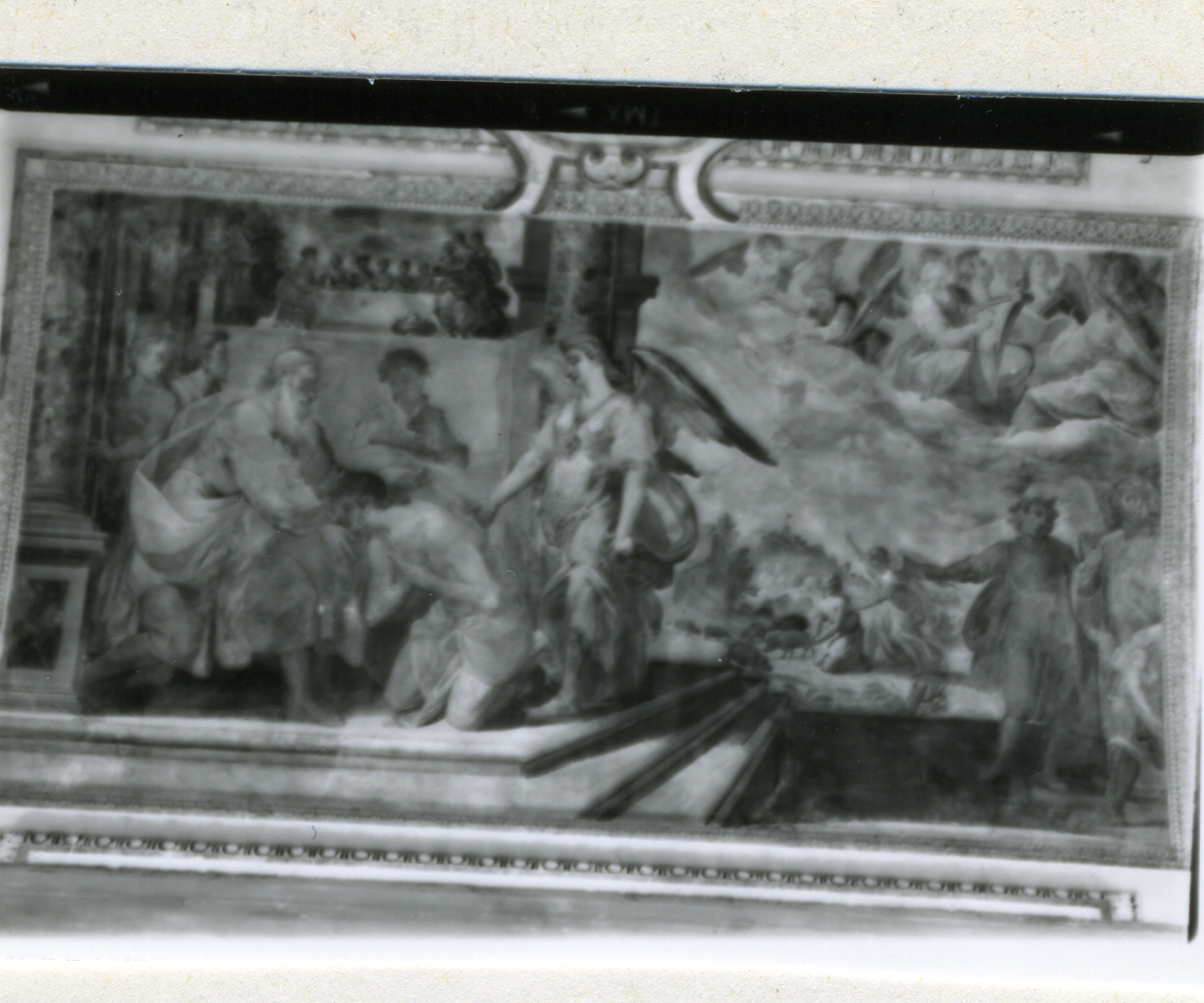 ritorno del figliol prodigo (dipinto, elemento d'insieme) di Corenzio Belisario (sec. XVII)