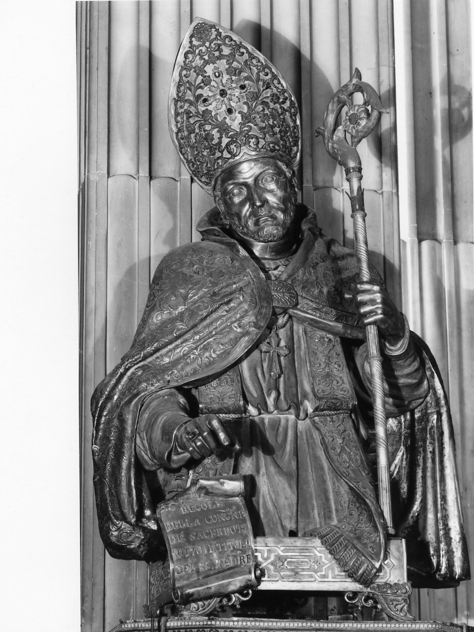 reliquiario - a busto di Russo Gennaro (sec. XIX)