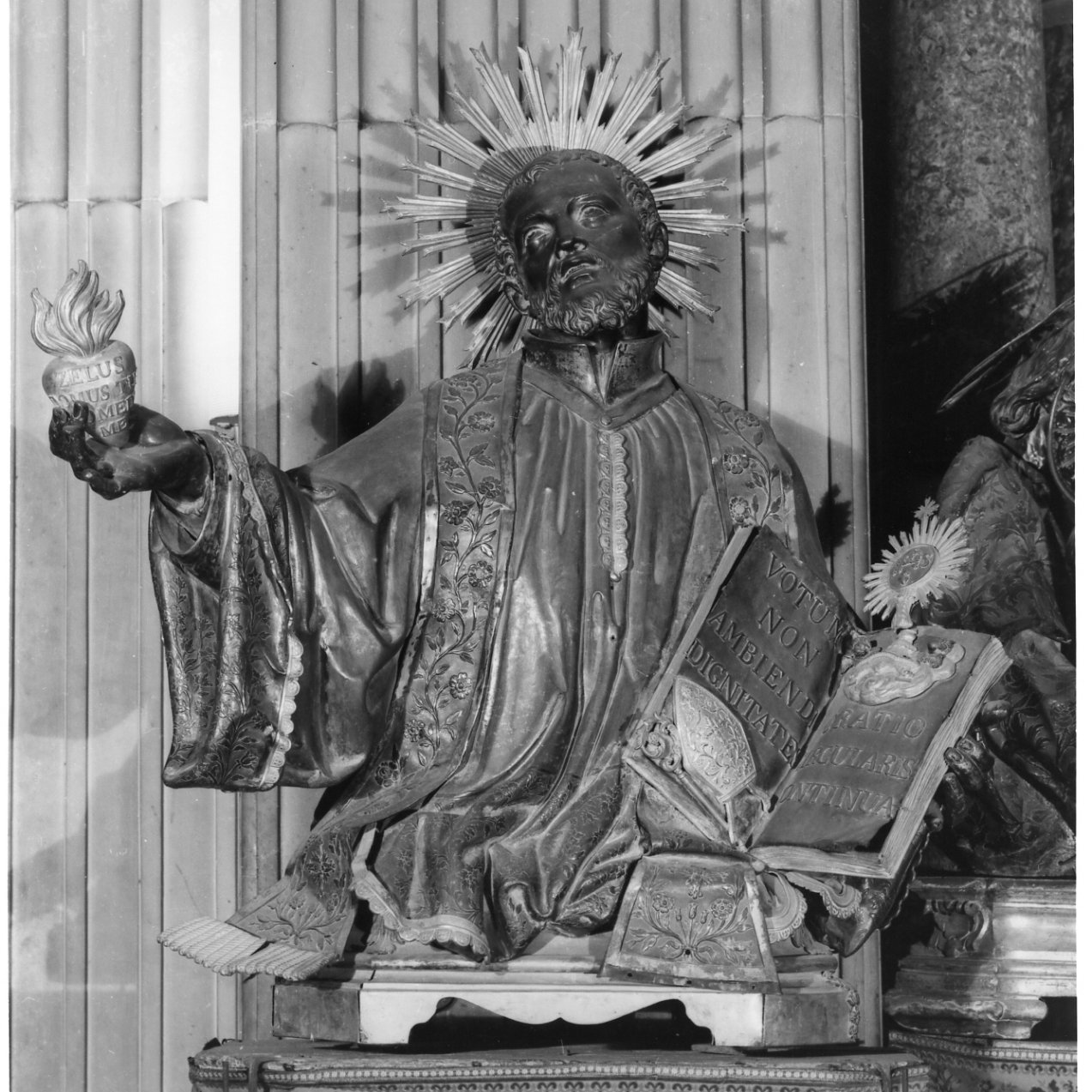 reliquiario - a busto di Russo Gennaro (sec. XIX)