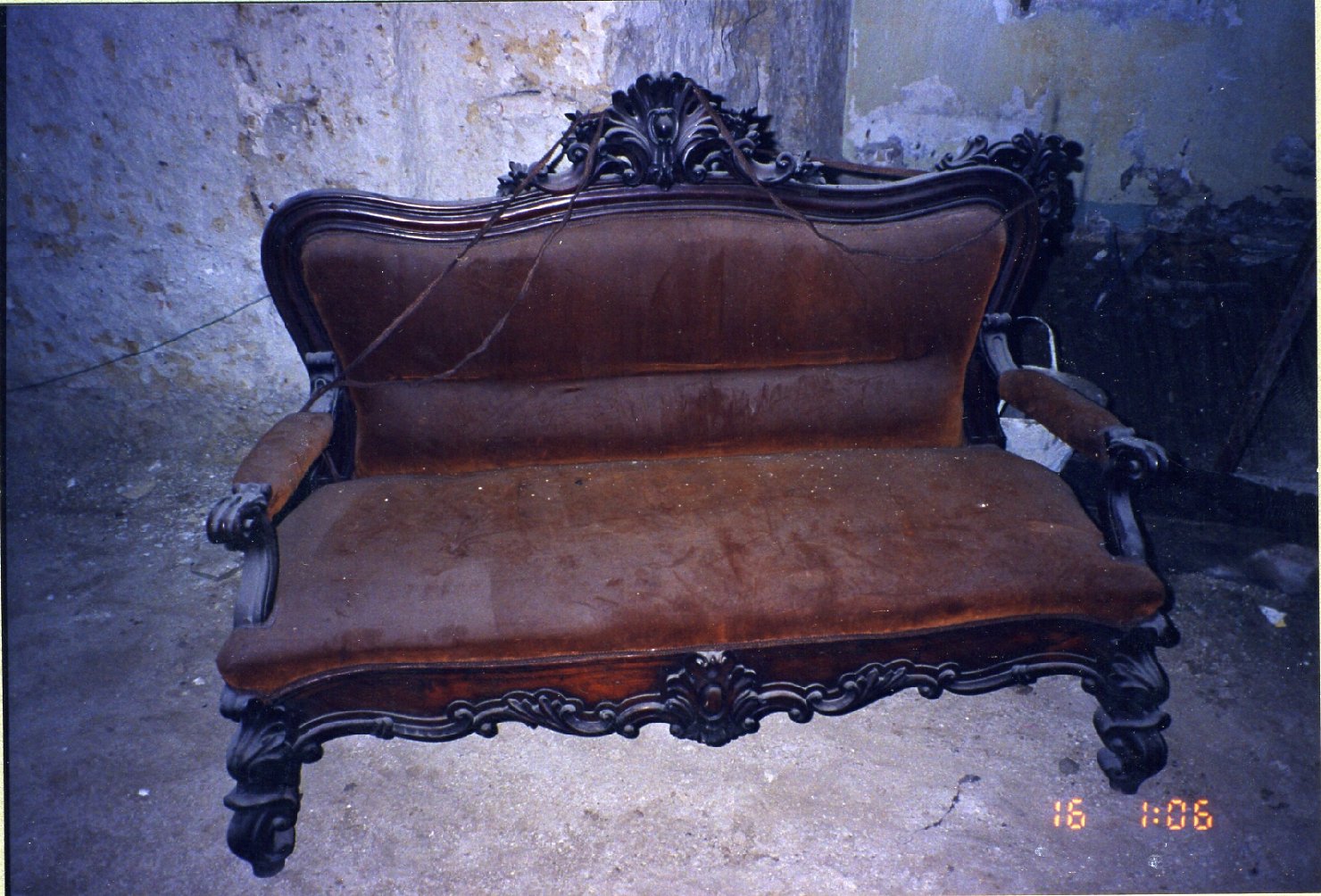 divano - bottega campana (sec. XIX)