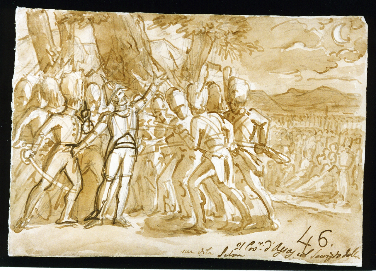episodio della Rivoluzione francese (disegno) di De Vivo Tommaso (sec. XIX)