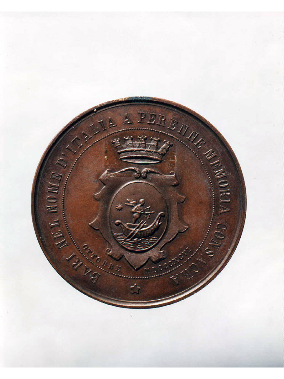 medaglia - ambito italiano (sec. XIX)