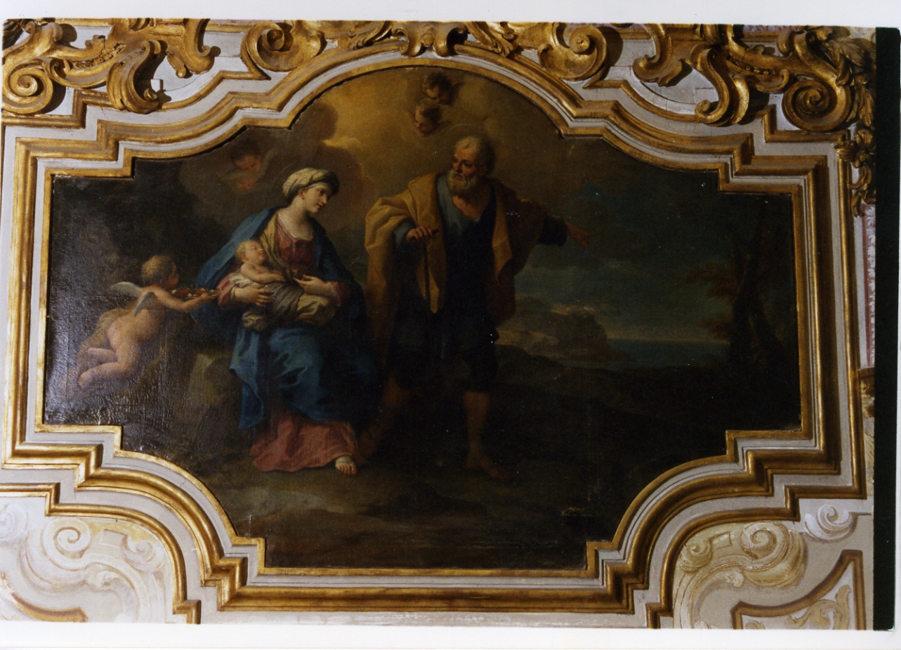 fuga in Egitto (dipinto) di De Matteis Paolo (sec. XVIII)