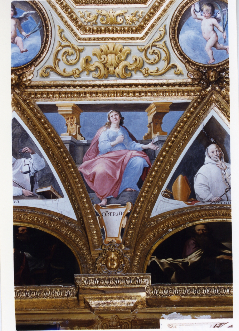 allegoria della contrizione (dipinto) di Corenzio Belisario (sec. XVII)