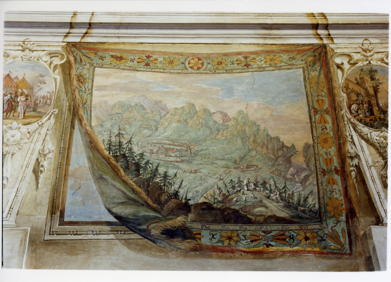 paesaggio (dipinto) di Gargiulo Domenico detto Micco Spadaro (sec. XVII)