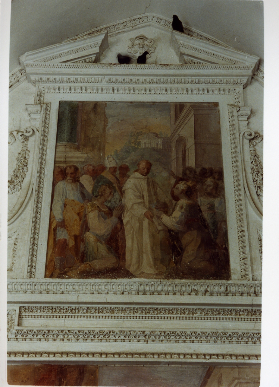 episodio della vita dei certosini (dipinto) di Corenzio Belisario (secc. XVI/ XVII)