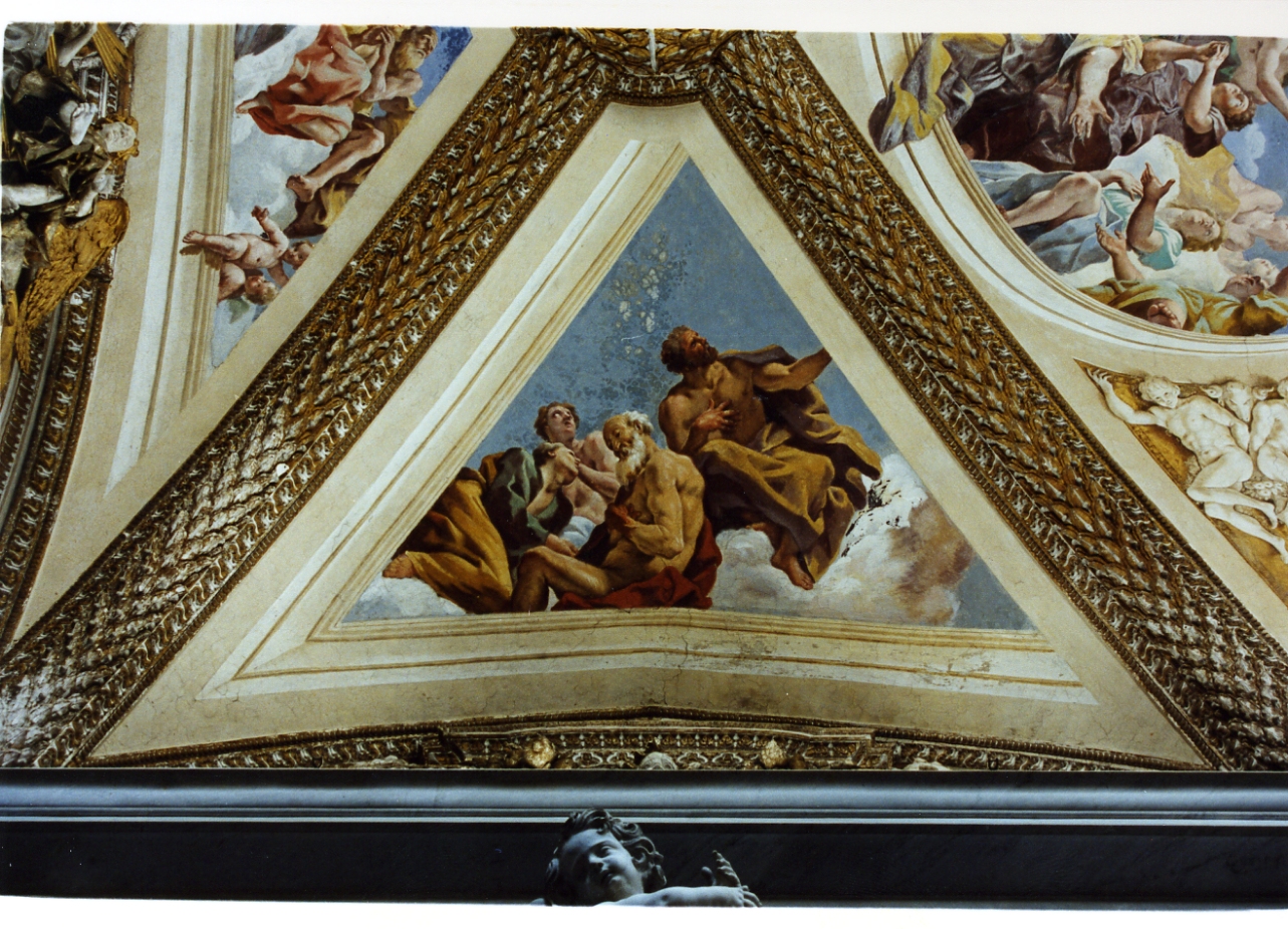 Giacobbe con Giuseppe e i figli (dipinto) di Lanfranco Giovanni (sec. XVII)