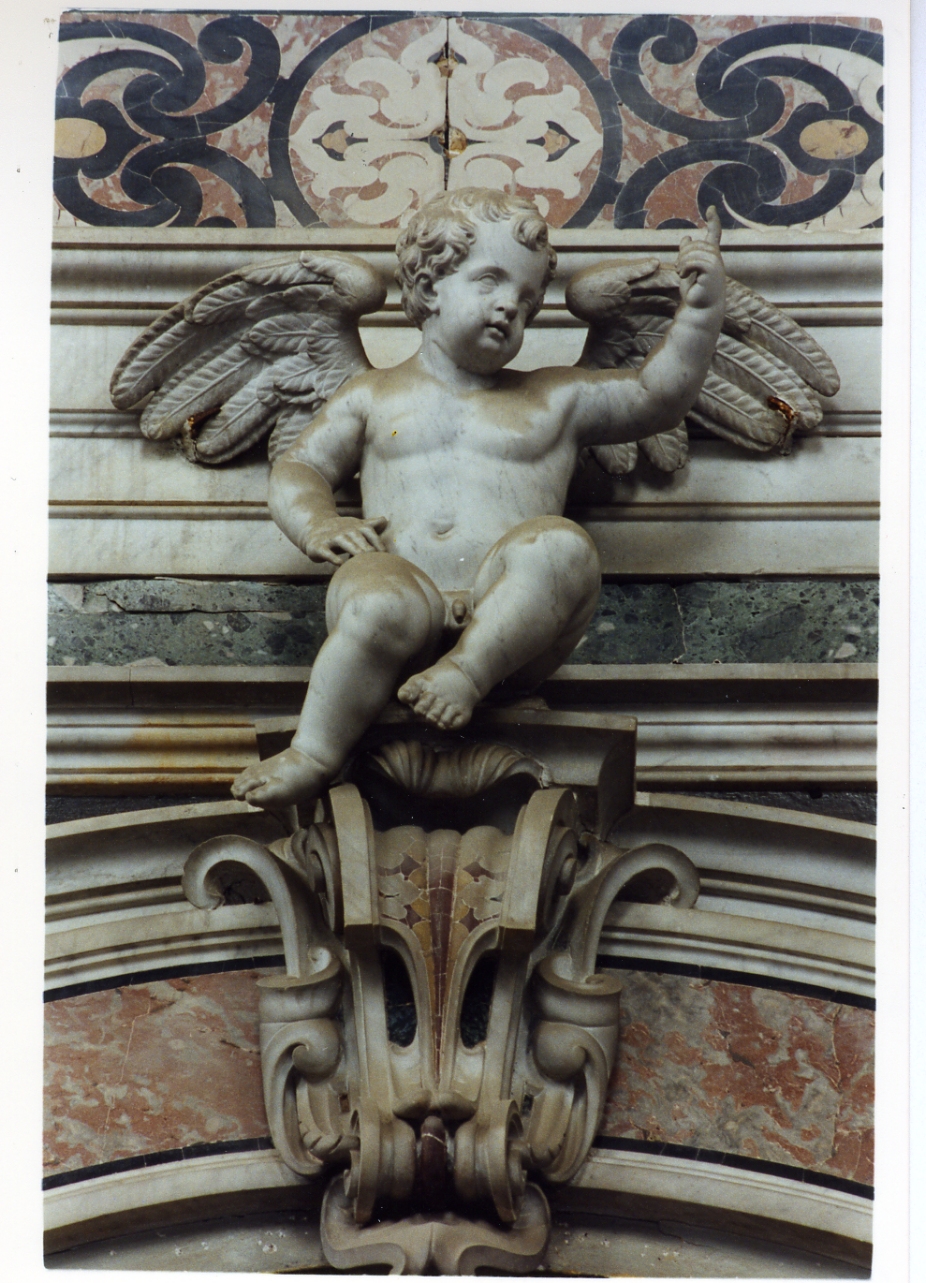 putto alato (statua) di Rondone Alessandro (sec. XVIII)