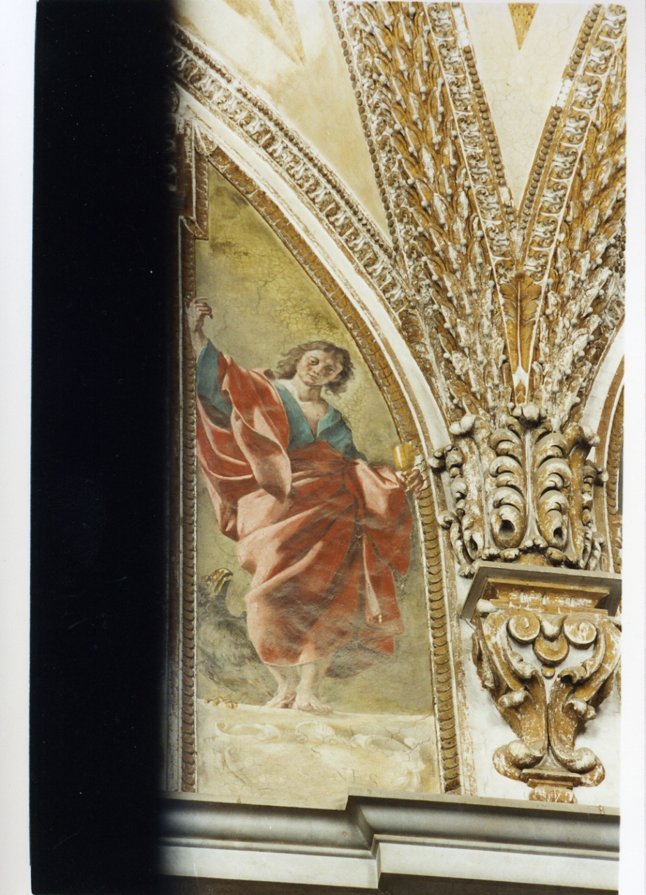 San Giovanni Evangelista (dipinto) di Lanfranco Giovanni (sec. XVII)