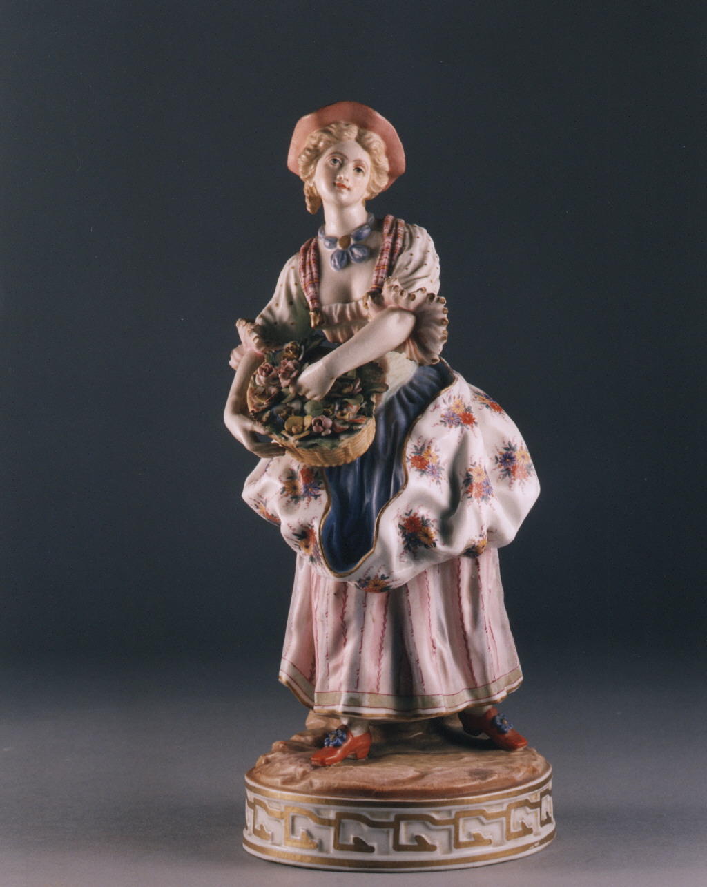 figura femminile (statuetta) - manifattura di Meissen (sec. XVIII)