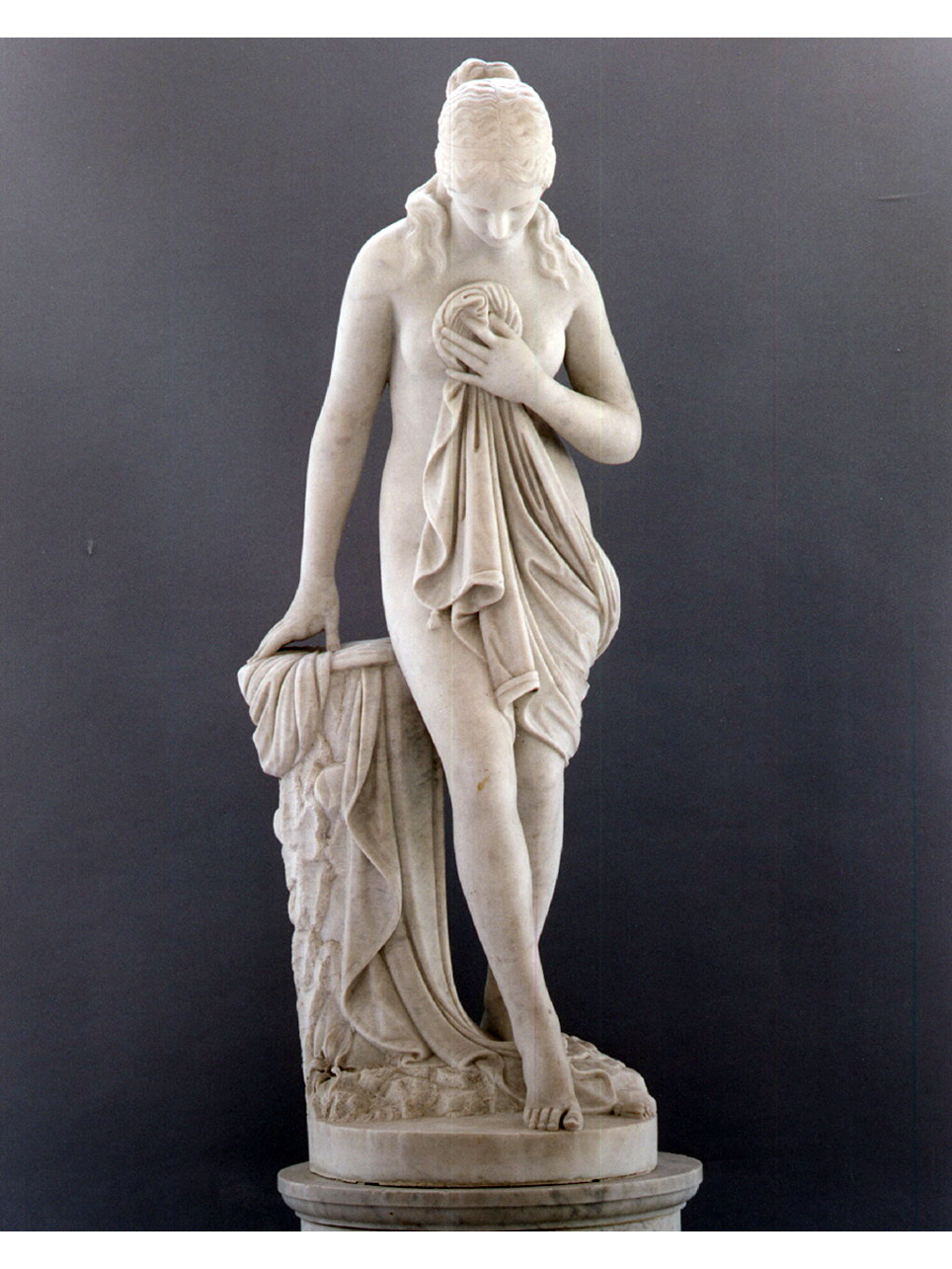 figura femminile (statua) - bottega napoletana (seconda metà sec. XIX)