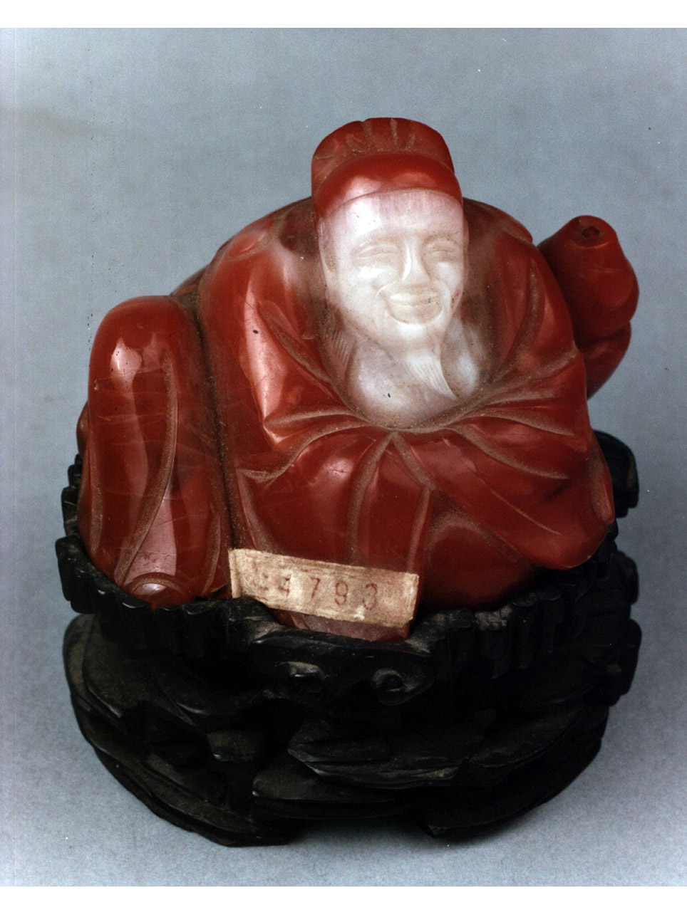 figura maschile (bruciaprofumi) - manifattura cinese (sec. XVIII)