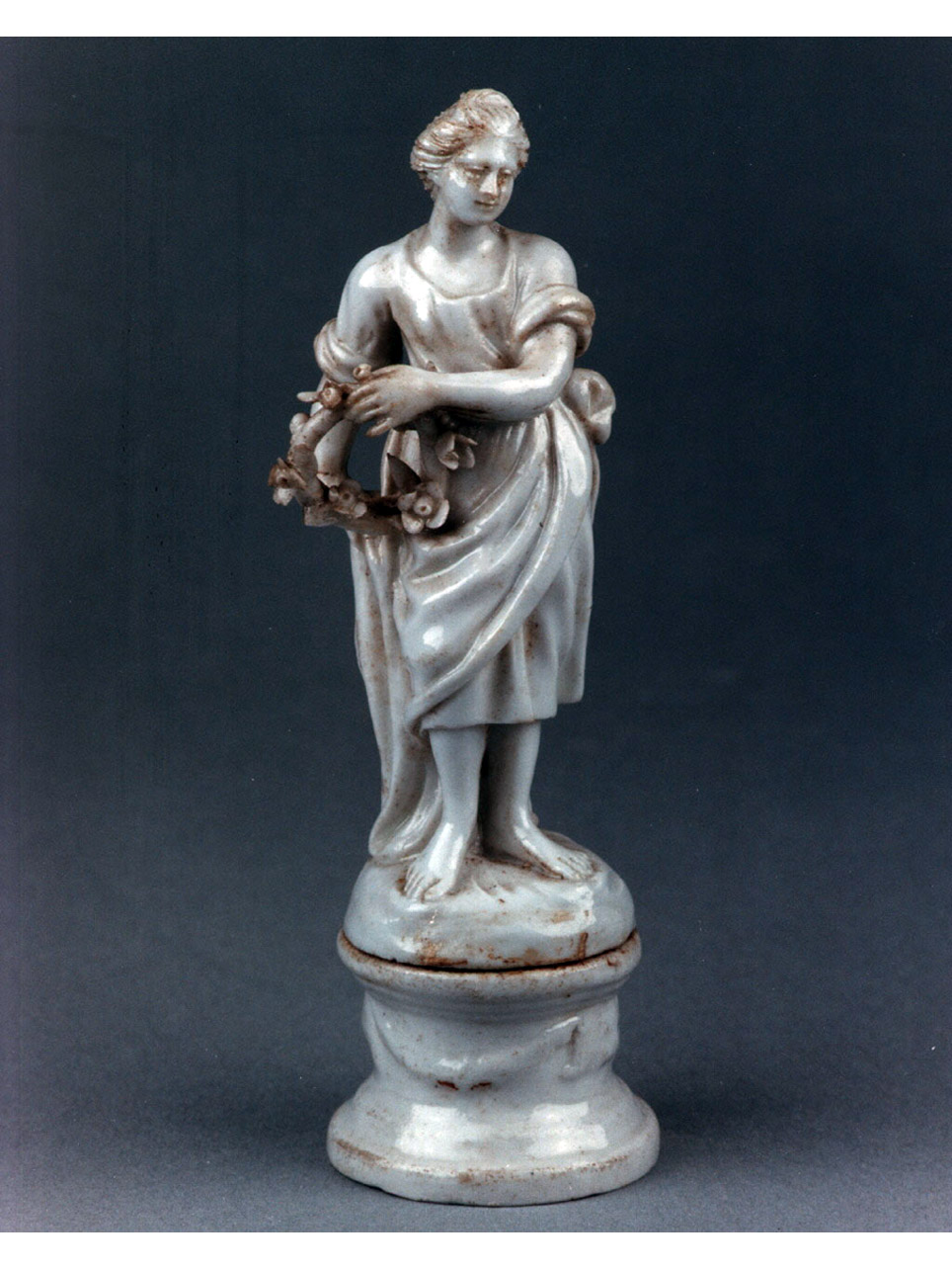 figura femminile (statuetta) - manifattura Antonibon (sec. XVIII)