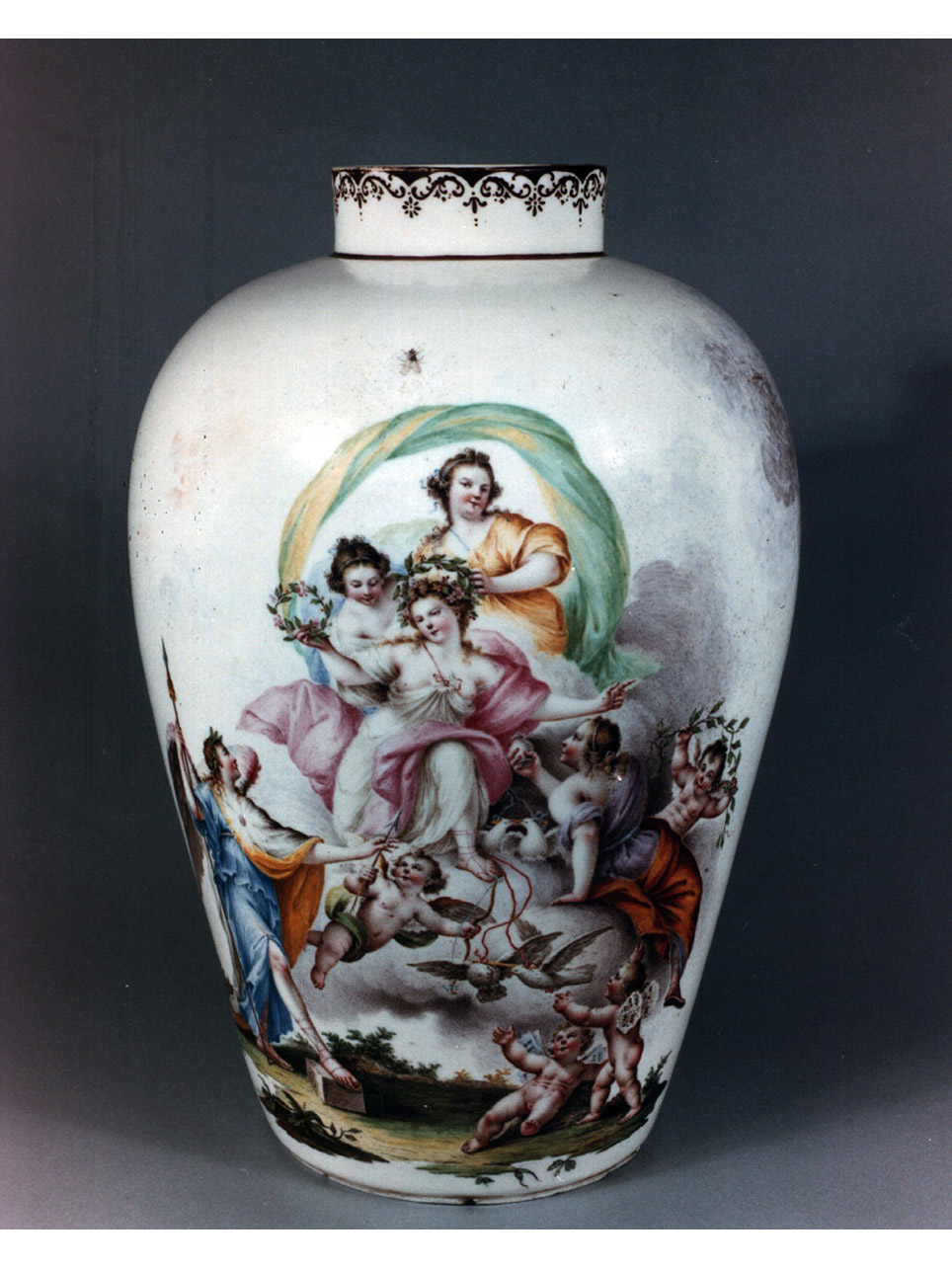 trionfo d'Amore (vaso) di Celebrano Francesco (sec. XVIII)