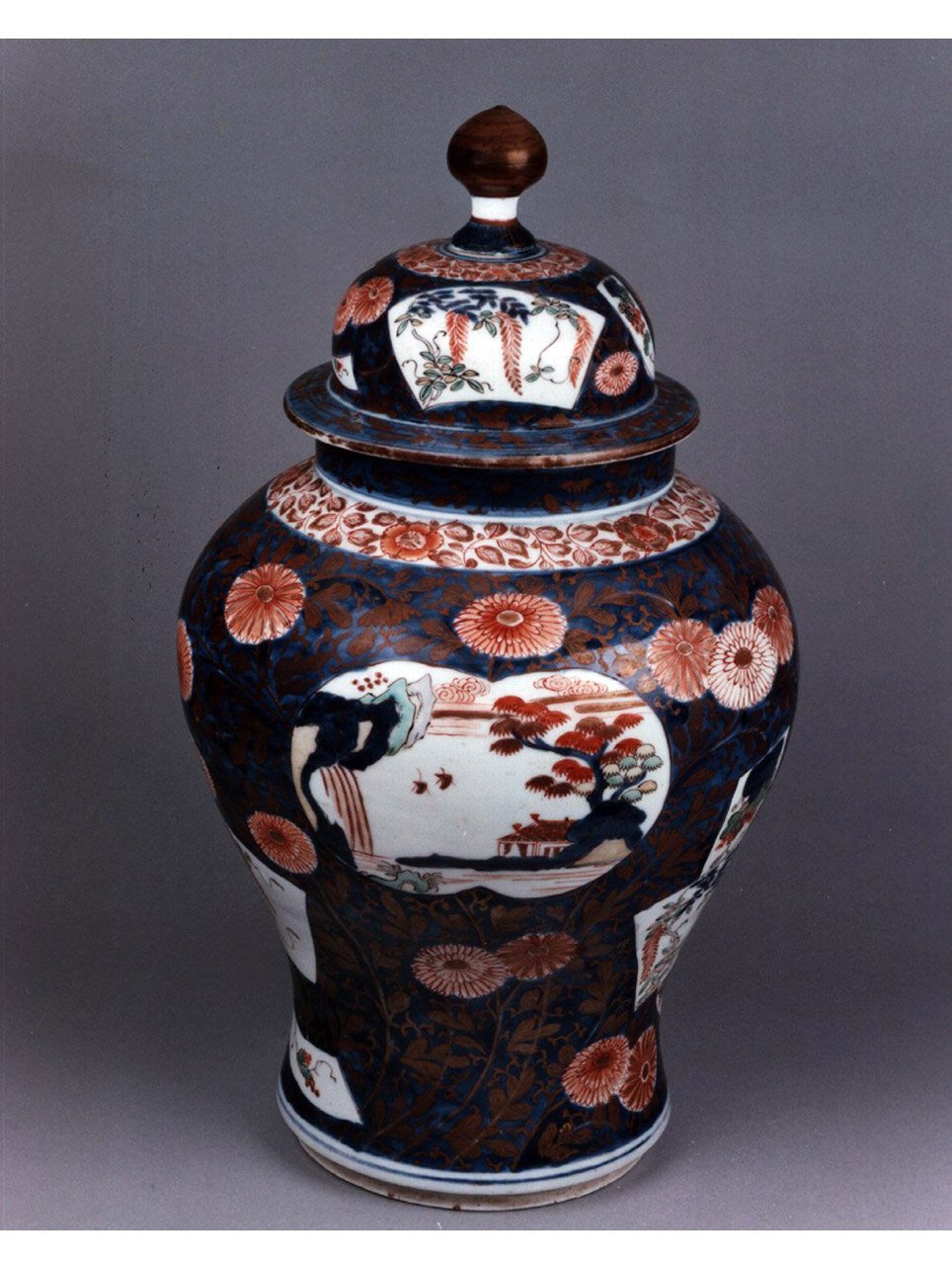 paesaggio (vaso) - manifattura giapponese (secc. XVII/ XVIII)