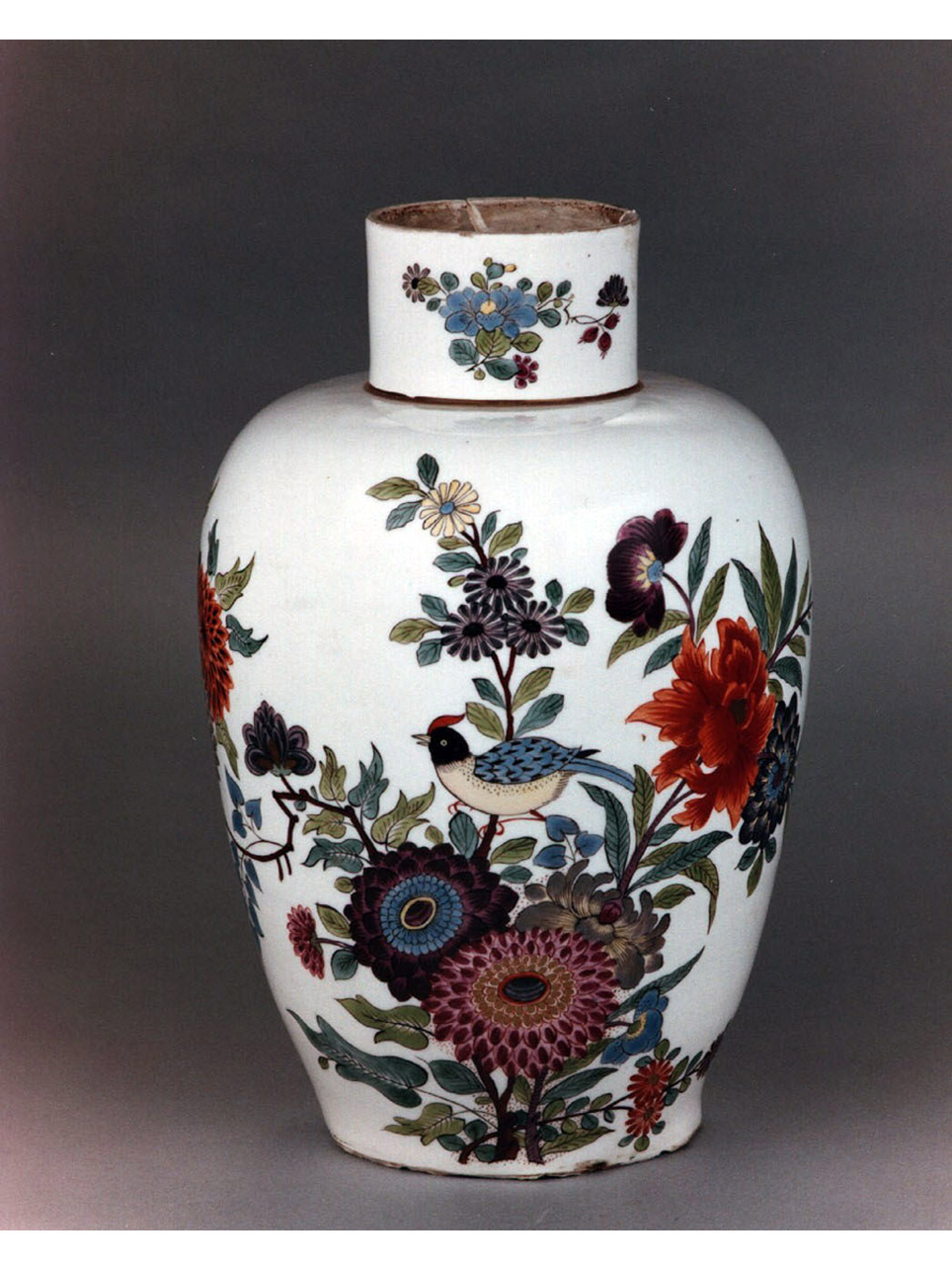 motivi decorativi vegetali e animali (vaso) - manifattura di Meissen (sec. XVIII)