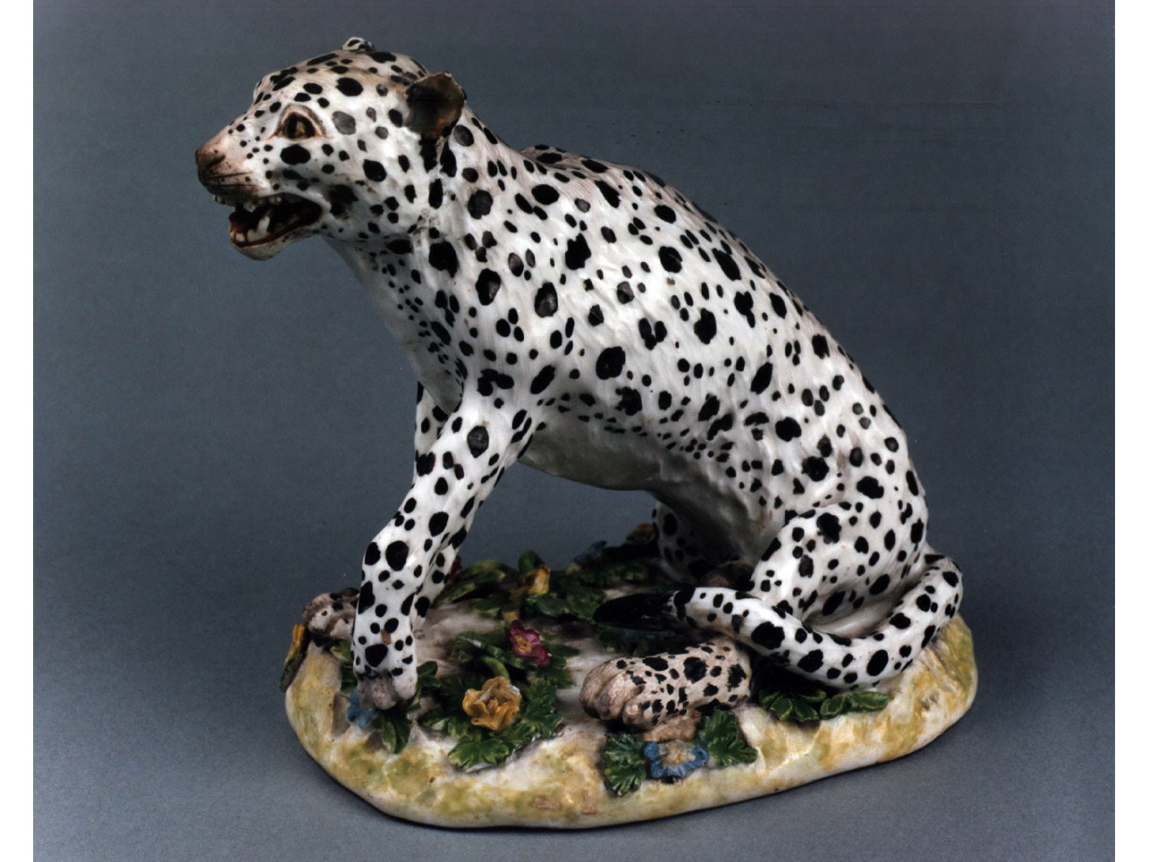 leopardo (statuetta) - manifattura di Meissen (sec. XVIII)