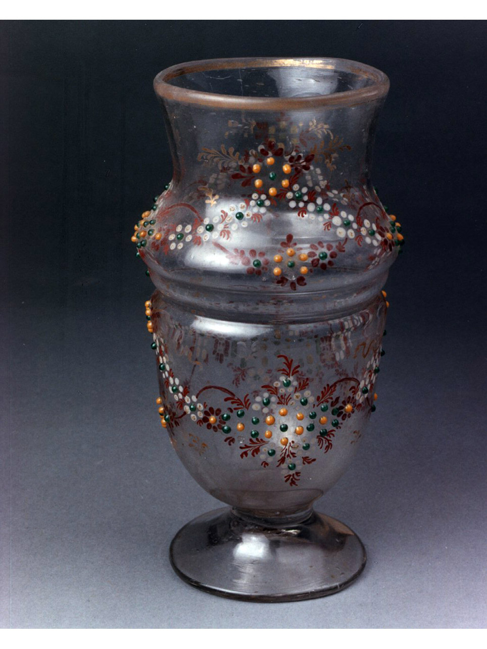 motivi decorativi floreali (vaso) - bottega spagnola (terzo quarto sec. XVIII)