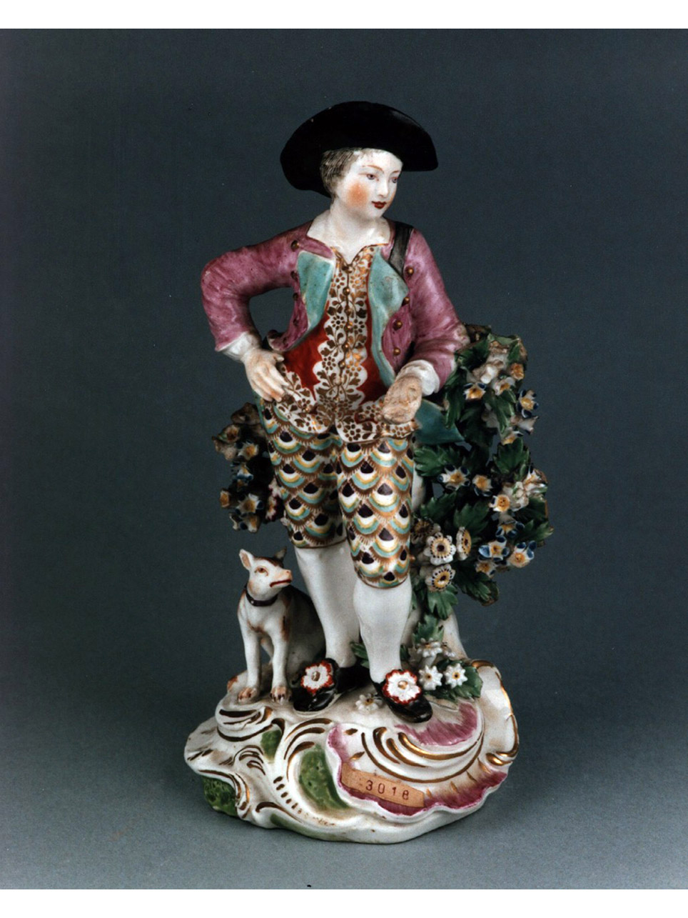figura maschile (statuetta) - manifattura inglese (sec. XVIII)