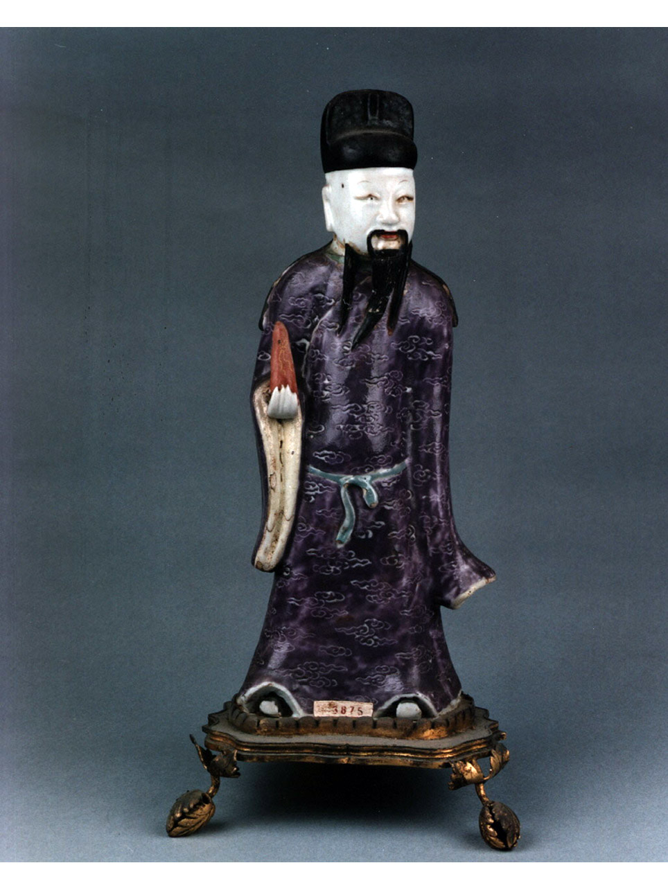 figura maschile (statuetta) - manifattura cinese (sec. XVIII)