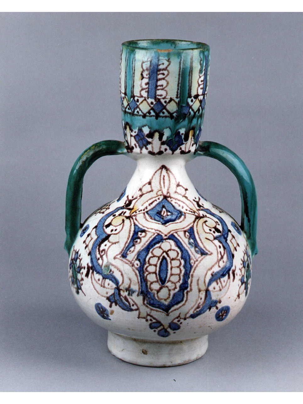 motivi decorativi geometrici (bottiglia) - manifattura Asia minore (sec. XVIII)