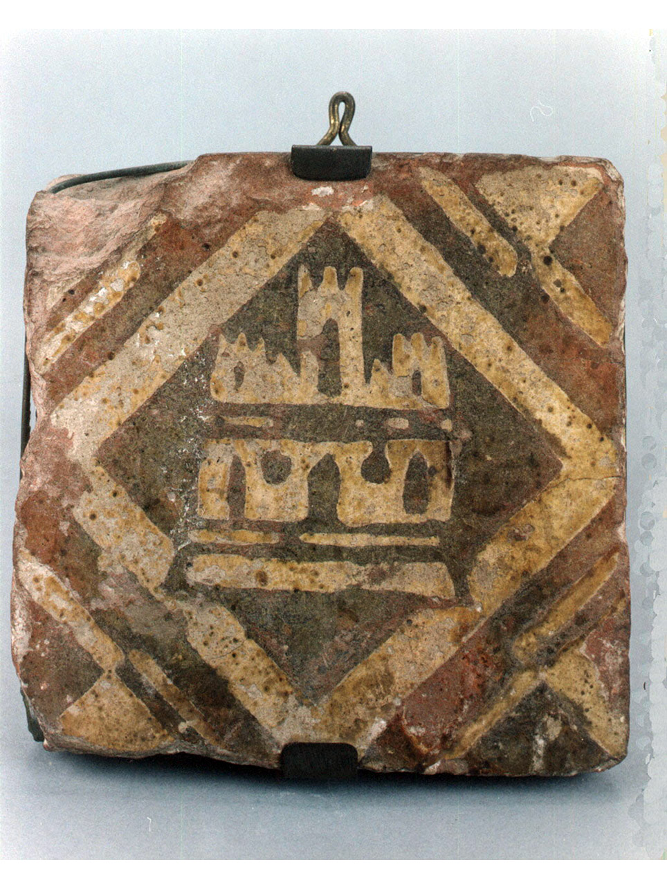 castello (mattonella) - bottega inglese (secc. XIII/ XIV)