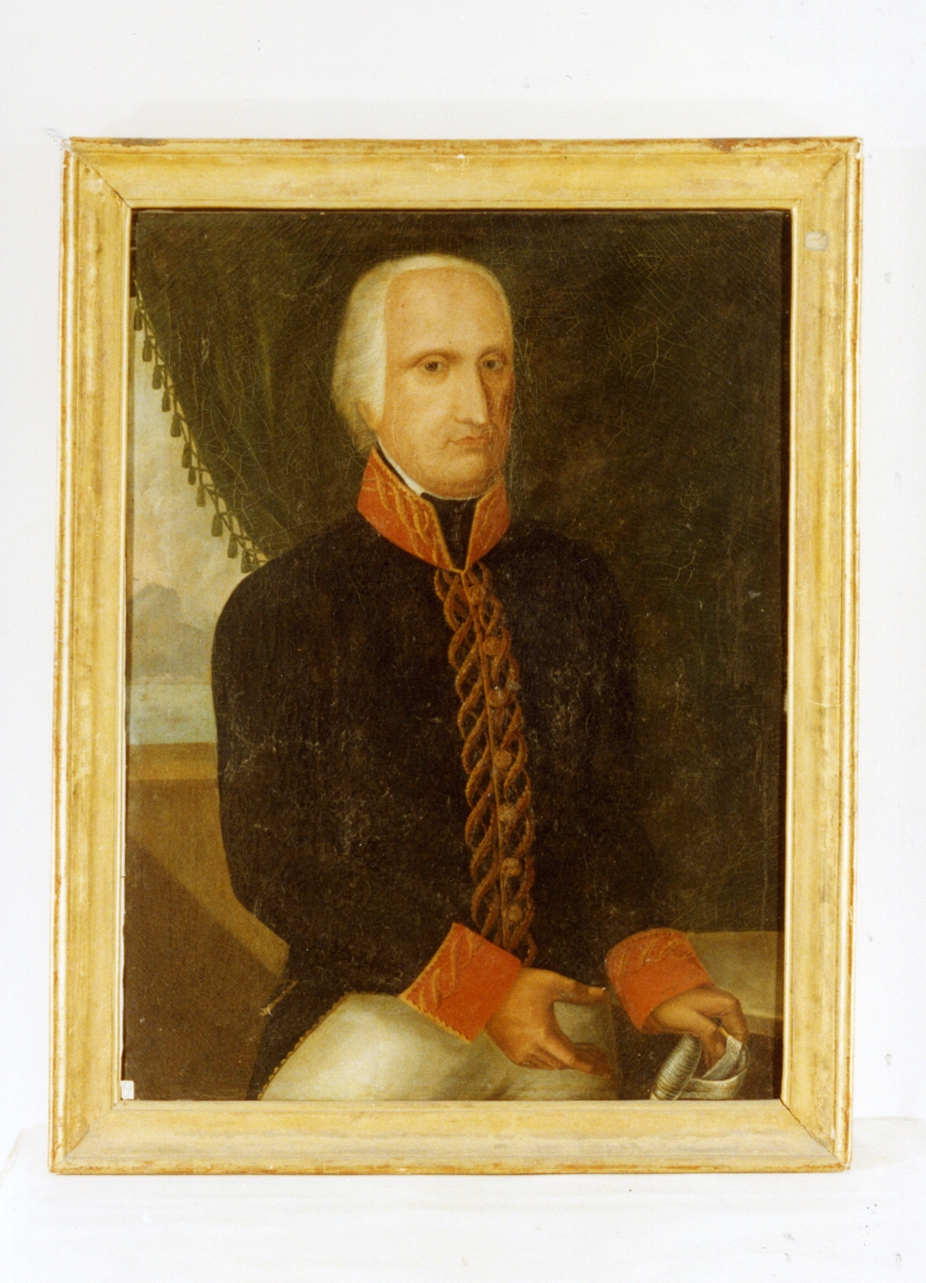 ritratto d'uomo (dipinto) di Garofalo Gennaro (sec. XIX)