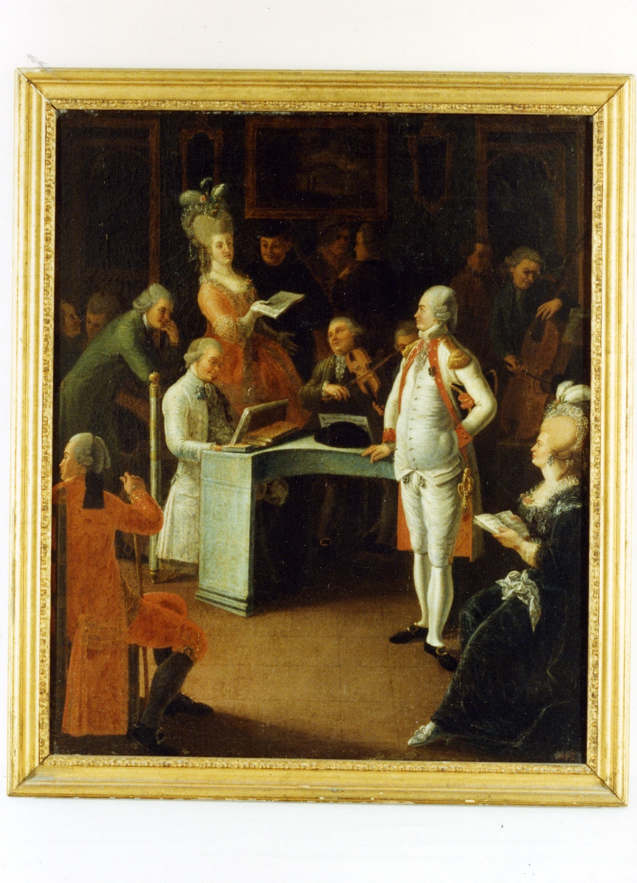 concerto (dipinto) di Vizzini Gaspare (sec. XVIII)