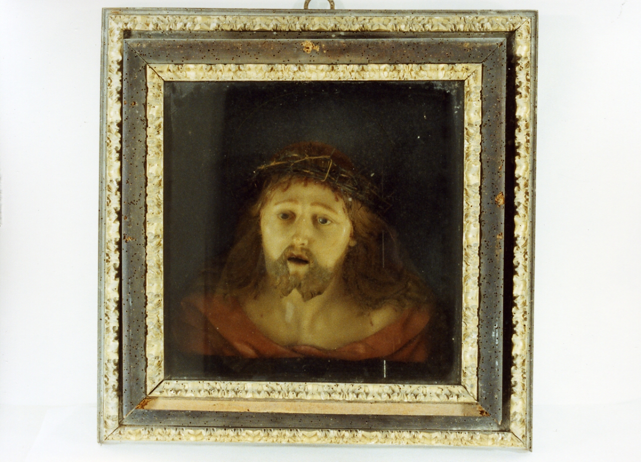 Cristo coronato di spine (scultura) - bottega napoletana (metà sec. XVII)