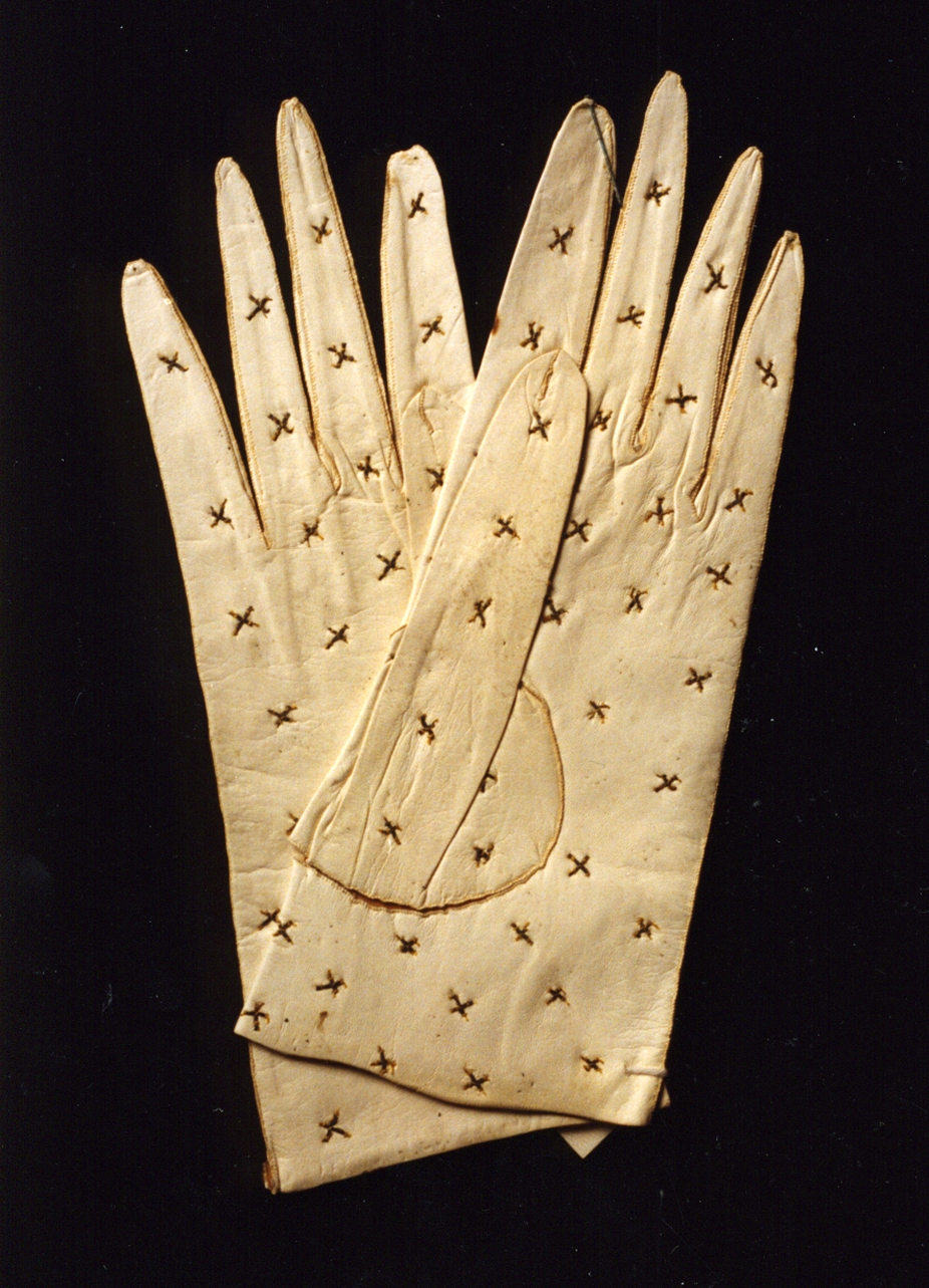 guanti - bottega italiana (inizio sec. XIX)