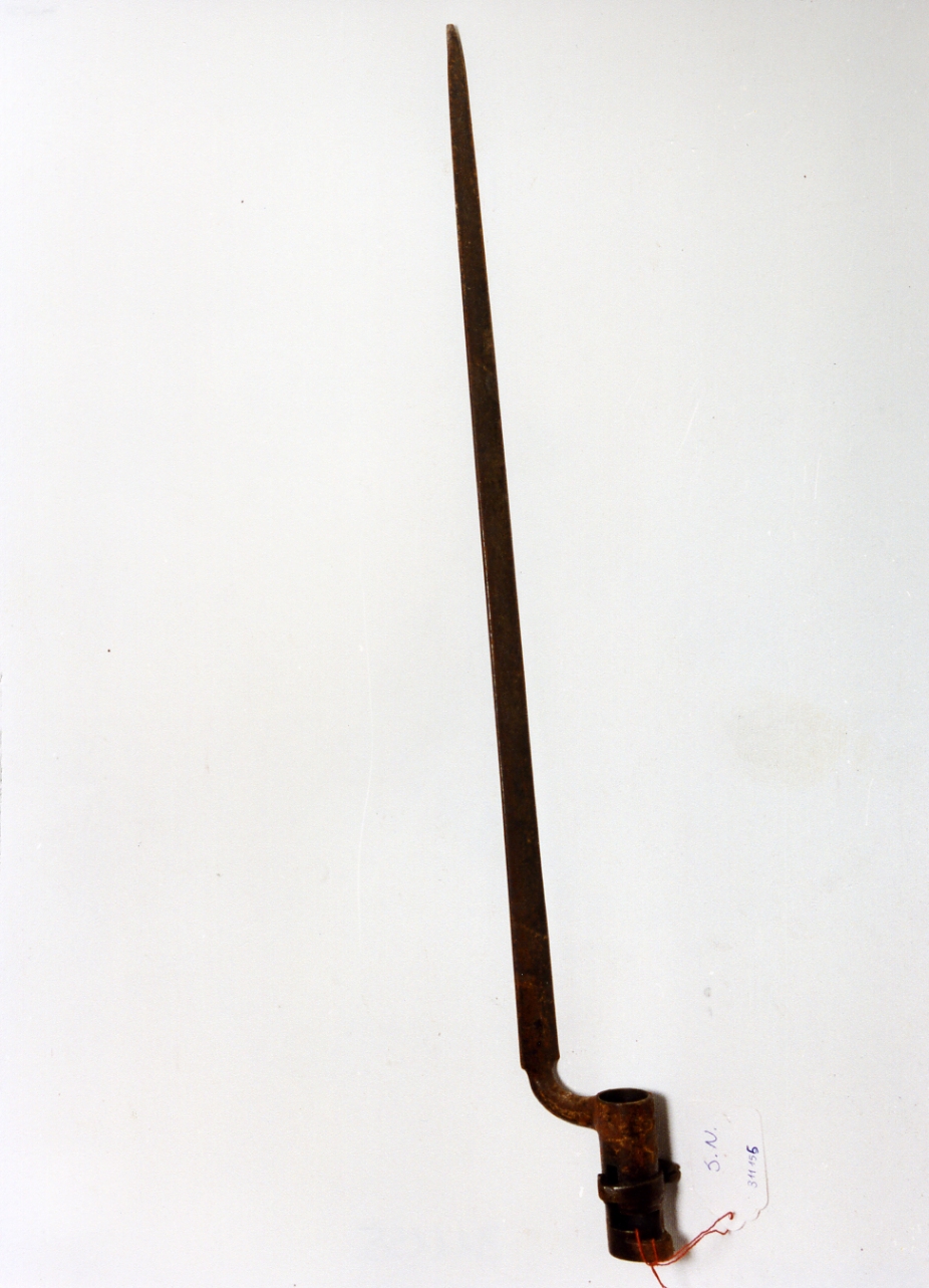 baionetta, serie - bottega napoletana (sec. XIX)