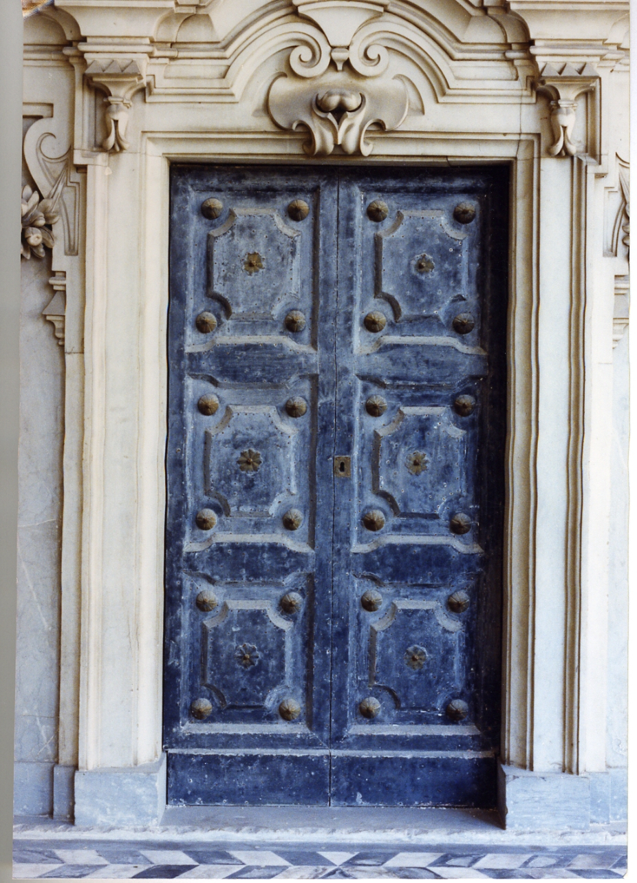 porta, serie - bottega napoletana (terzo quarto sec. XVII)