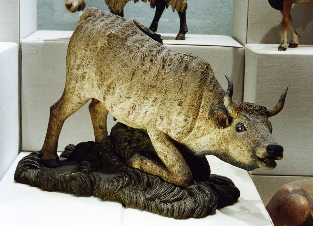 animali (statuetta di presepio) di Gallo Francesco (secc. XVIII/ XIX)
