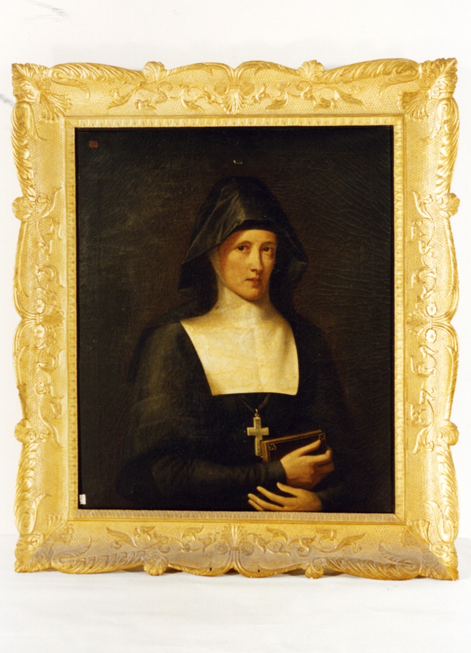 ritratto di donna (dipinto) - ambito napoletano (secondo quarto sec. XIX)