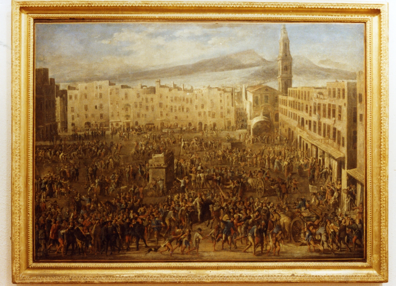 rivolta di Masaniello (dipinto) di Gargiulo Domenico detto Micco Spadaro (sec. XVII)