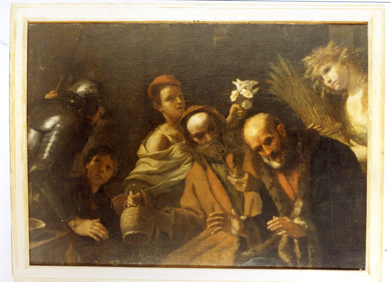 interno di osteria con figure (dipinto) di Preti Mattia detto Cavalier Calabrese (ultimo quarto sec. XVII)