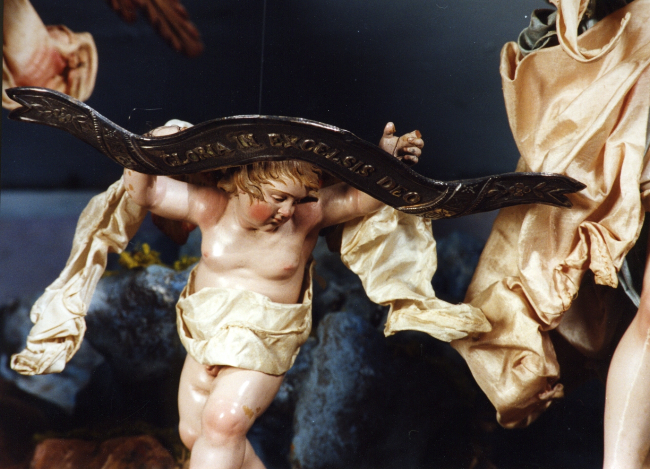 Gloria (scultura miniaturistica) - bottega napoletana (secc. XVIII/ XIX)