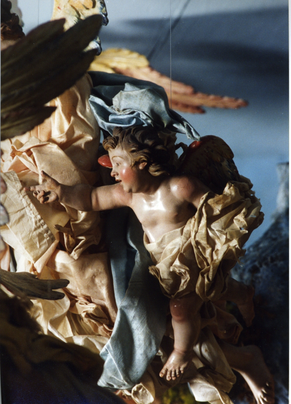 putto (statuetta di presepio) - bottega napoletana (secc. XVIII/ XIX)