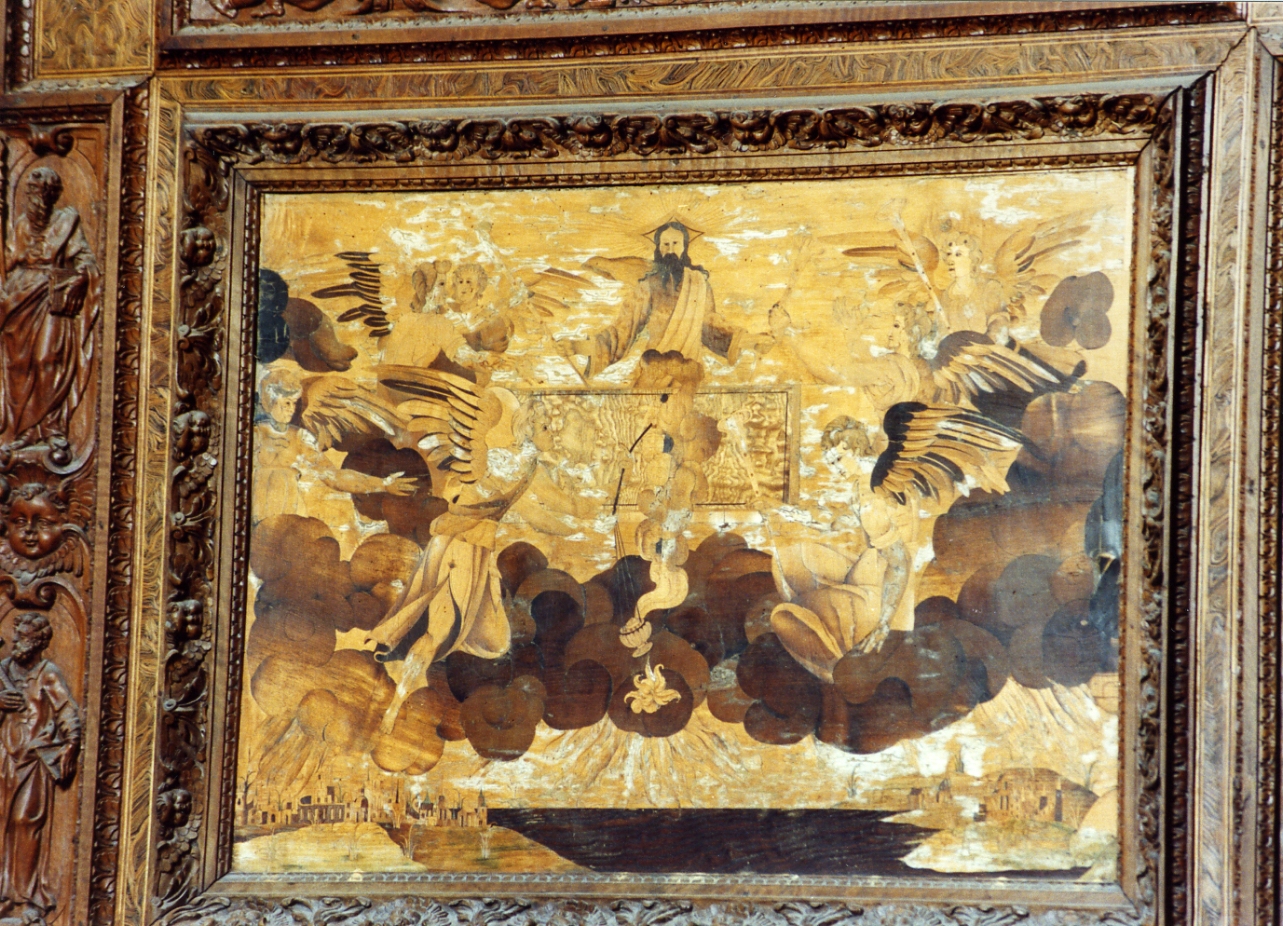 angeli (pannello) - bottega napoletana (secc. XVI/ XVII)