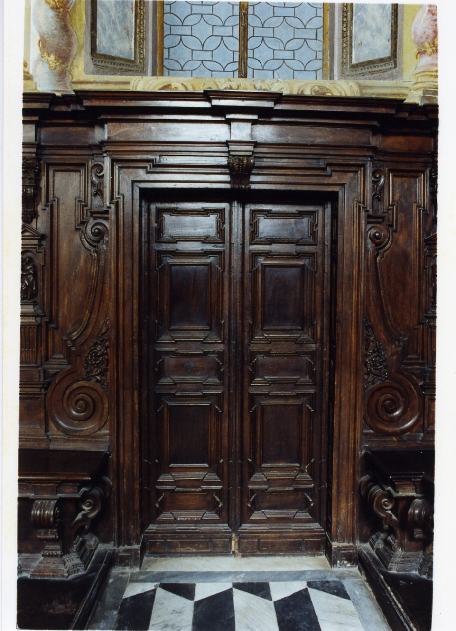 porta, serie di De Orio Orazio (prima metà sec. XVII)