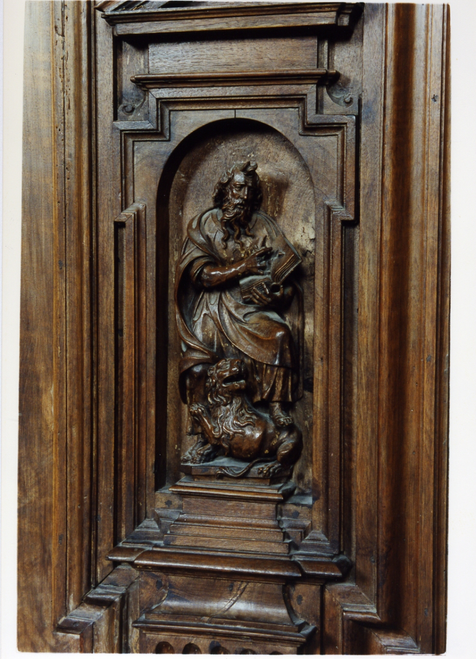 San Marco in trono e Santi (statuetta) di De Orio Orazio (sec. XVII)
