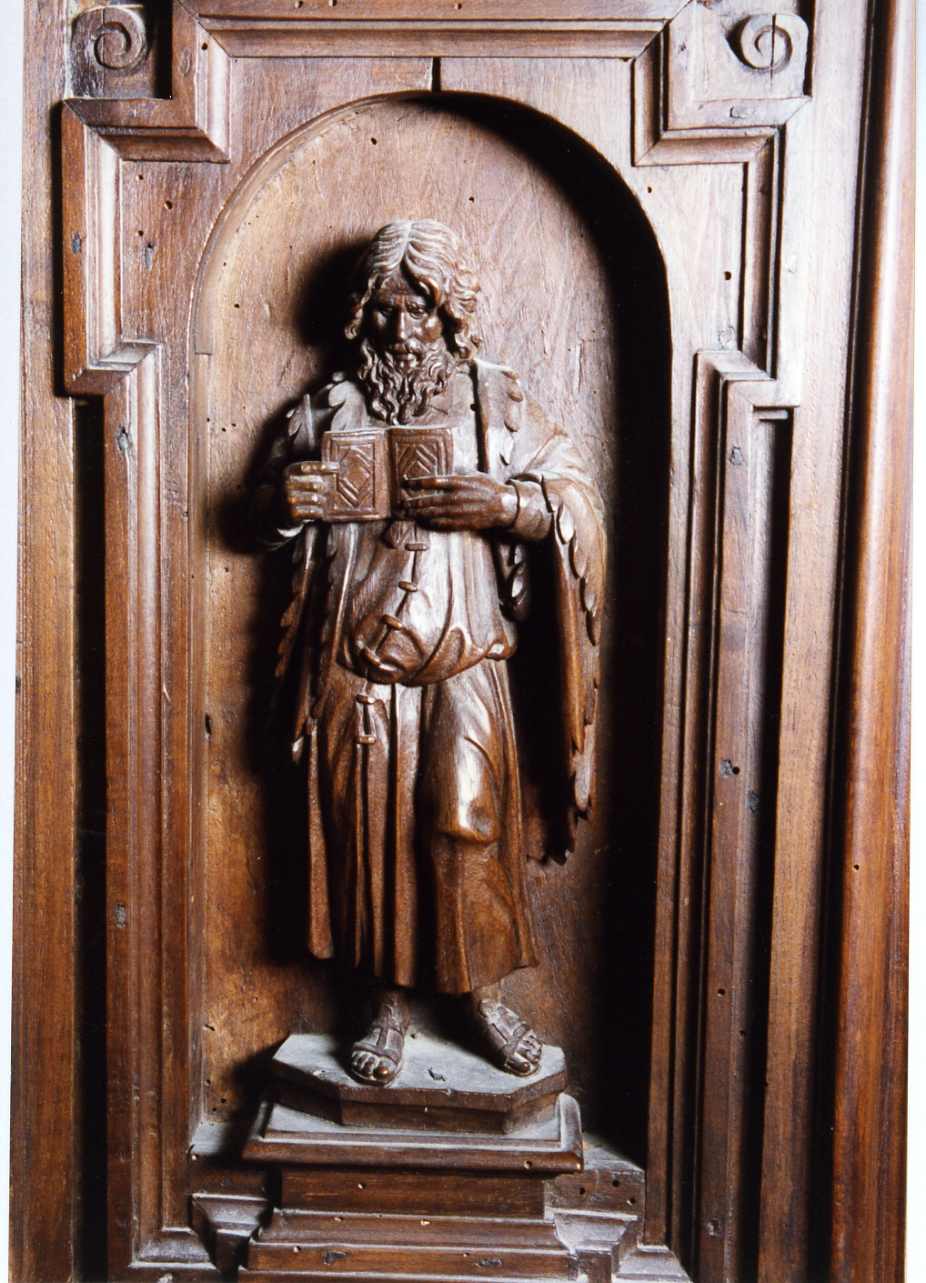 Santo (statuetta) di De Orio Orazio (sec. XVII)