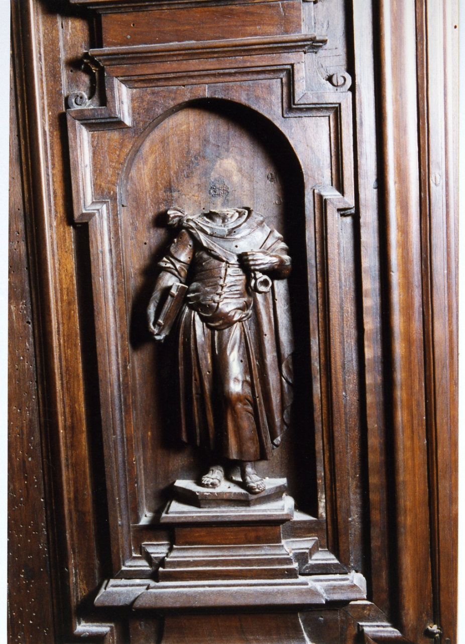 Santo (statuetta) di De Orio Orazio (sec. XVII)