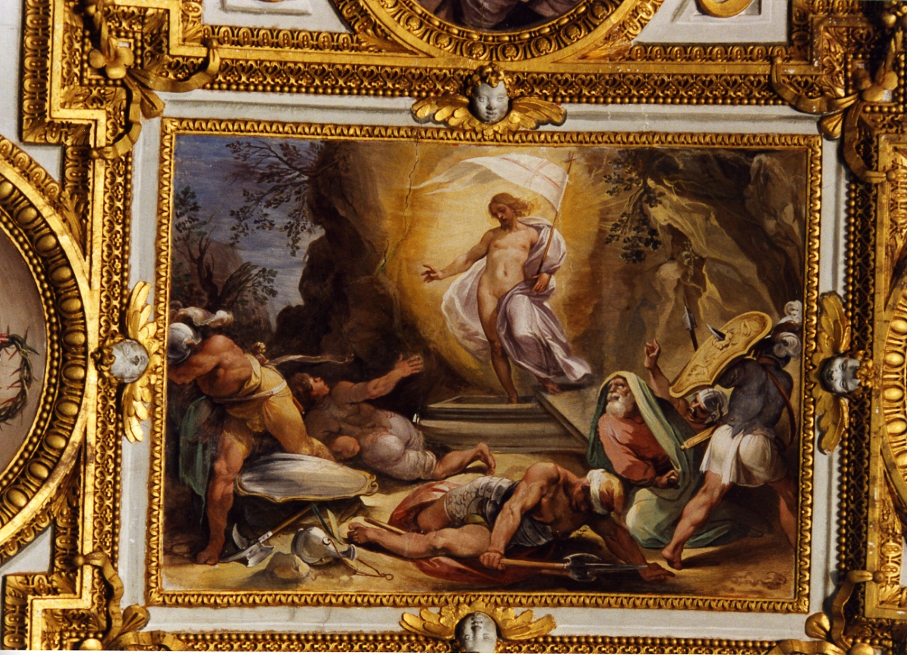 resurrezione di Cristo (dipinto) di Cesari Giuseppe detto Cavalier d'Arpino (sec. XVI)