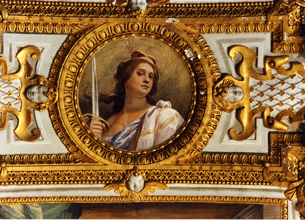 allegoria della Giustizia (dipinto) di Cesari Giuseppe detto Cavalier d'Arpino (sec. XVI)